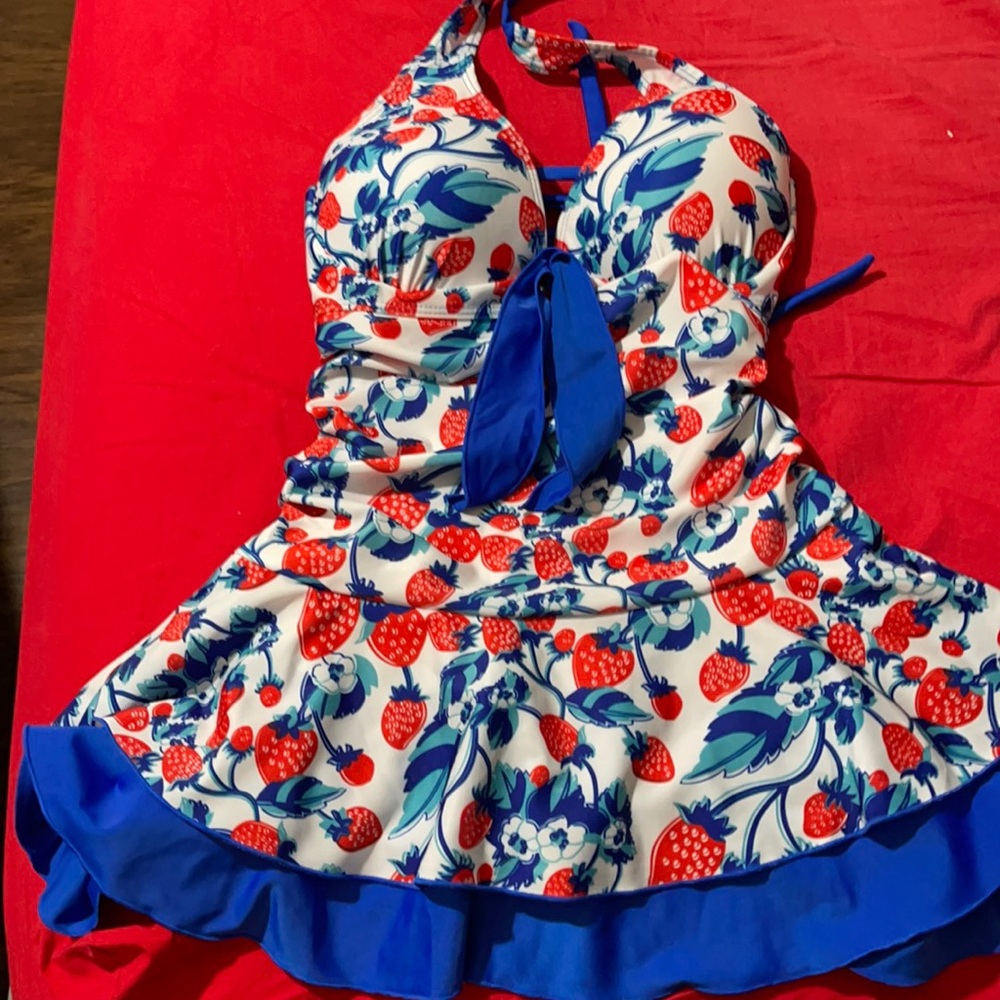 Strawberry swimsuit brand new